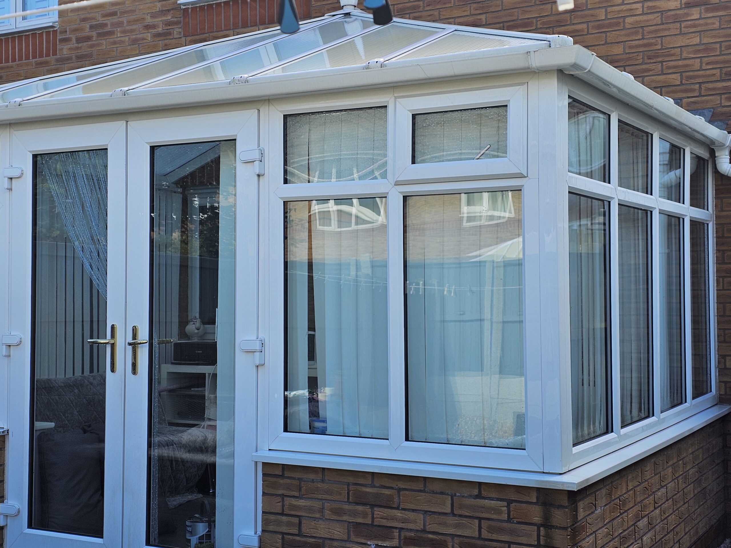 Conservatory cleaned in Stoke