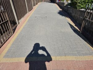 Block paved driveway cleaning