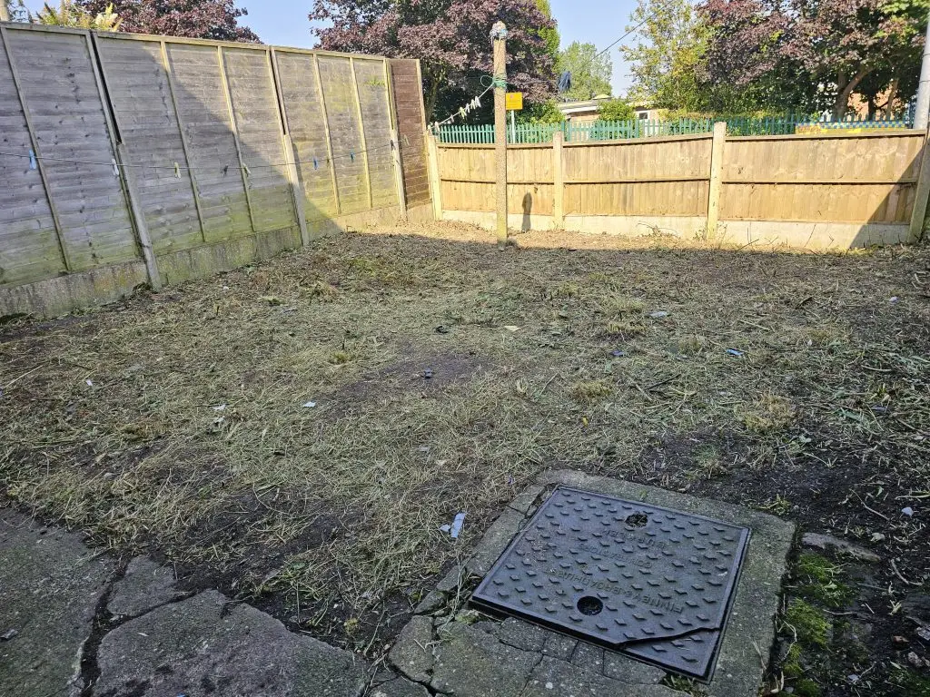 Garden Clearance - after