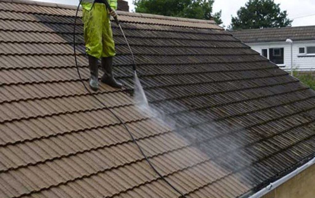 Roof Cleaning - by steam cleaning