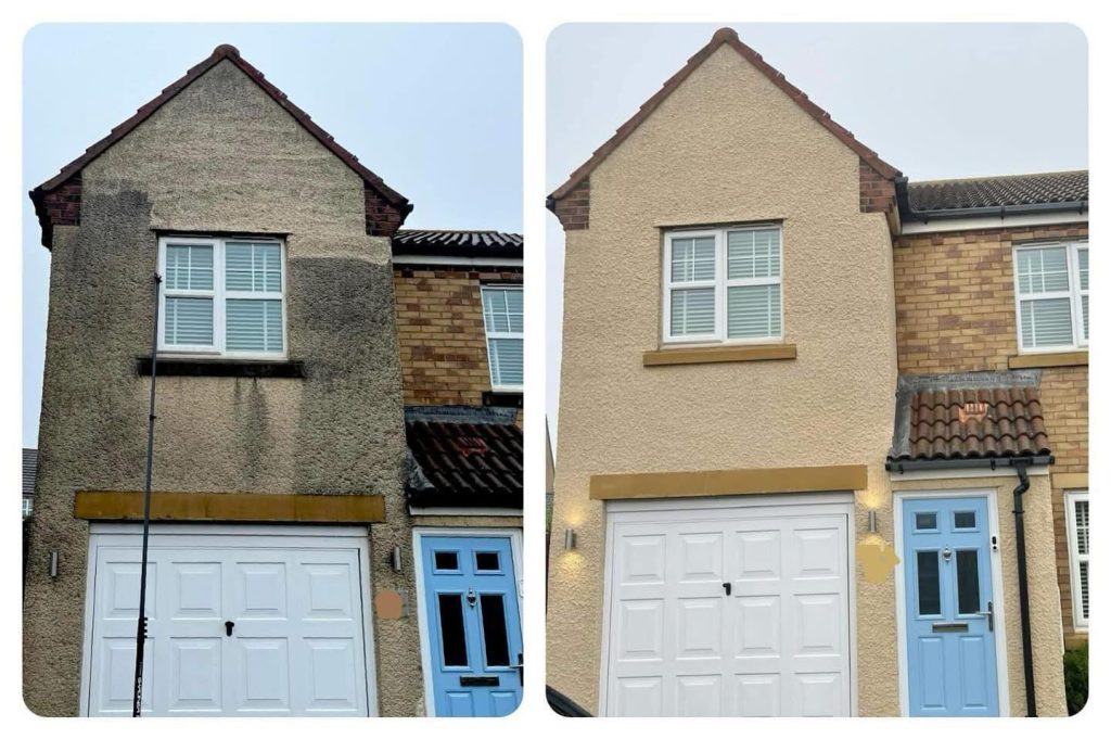 render cleaning in stoke before/after